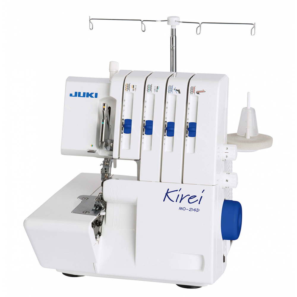 JUKI MO-214D machine surjeteuse raseuse familiale enfilage automatique