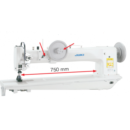 JUKI LG-158-1 une aiguilles piqueuse triple entrainement à bras long,
