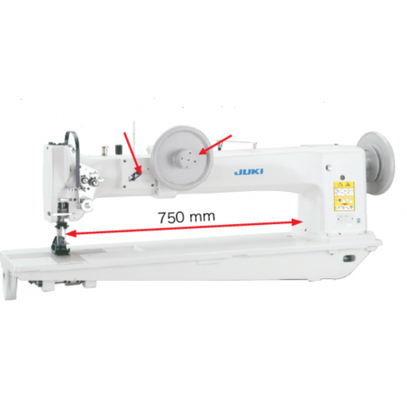 JUKI LG-158-1 une aiguilles piqueuse triple entrainement à bras long,