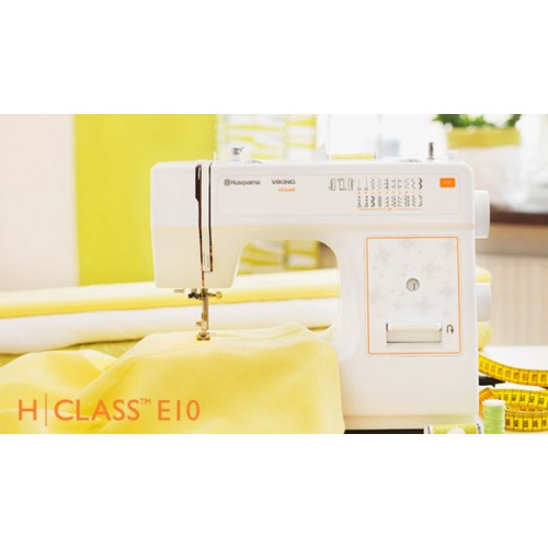 Husqvarna H Class E10 machine à coudre mécanique 21 points décoratifs