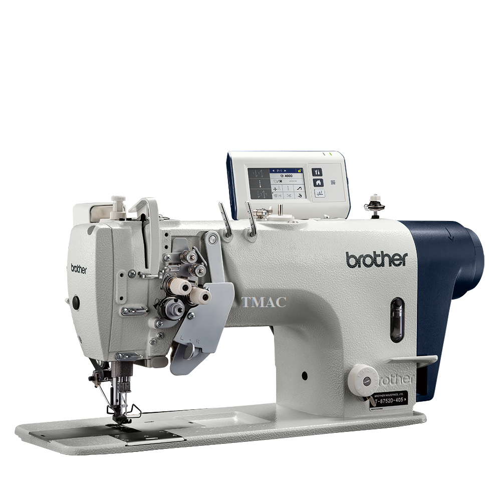 Brother NEXIO T-8752D Piqueuse 2 aiguilles escamotables grand crochet
