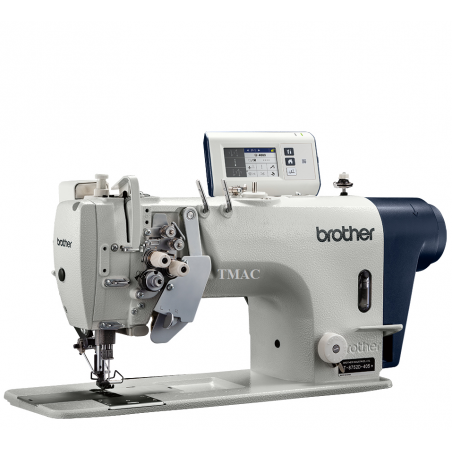 Brother NEXIO T-8752D Piqueuse 2 aiguilles escamotables grand crochet