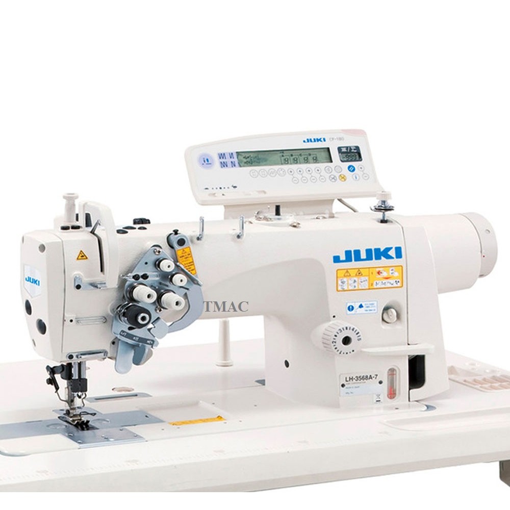 JUKI LH-3568A-7 Piqueuse 2 aiguilles ESCAMOTABLES avec coupe-fil