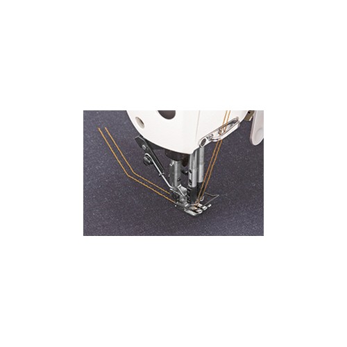 JUKI LH-3578A-7 Piqueuse 2 aiguilles fixes grand crochet coupe-fil