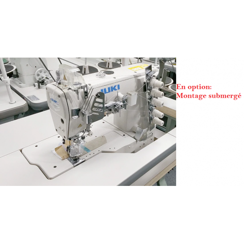 JUKI MF-7523-U11-UT35   Machine de recouvrement avec coupe-fil