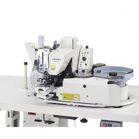 JUKI MB-1800/ BR10 avec un dispositif pose bouton automatique