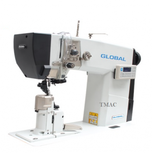 GLOBAL LP 1271-725 Machine à pilier 1 aiguille avec coupe-fil