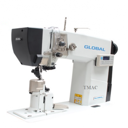 GLOBAL LP 1271-725 Machine à pilier 1 aiguille avec coupe-fil