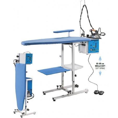 BATTISTELLA KER/5 table à repasser équipée avec chaudière 4,5 L