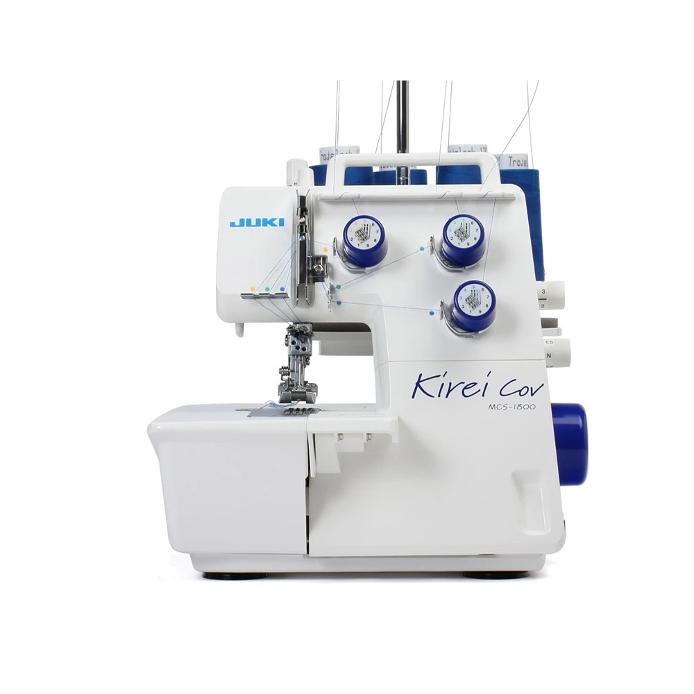 JUKI MCS-1800 machine recouvreuse et point de chaînette familiale
