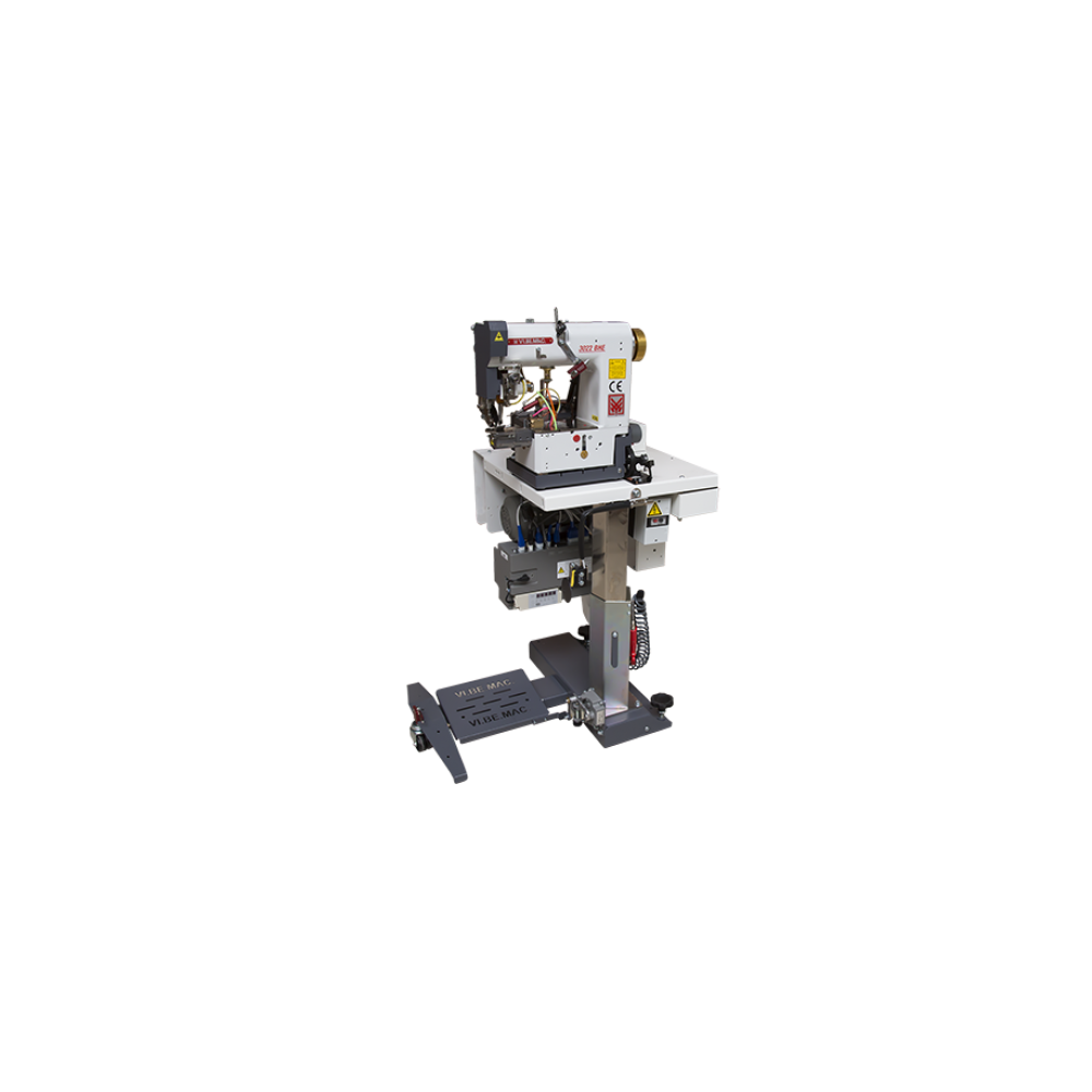 Automate d’ourleuse à point de chaînette VI.BE.MAC 3022BHE