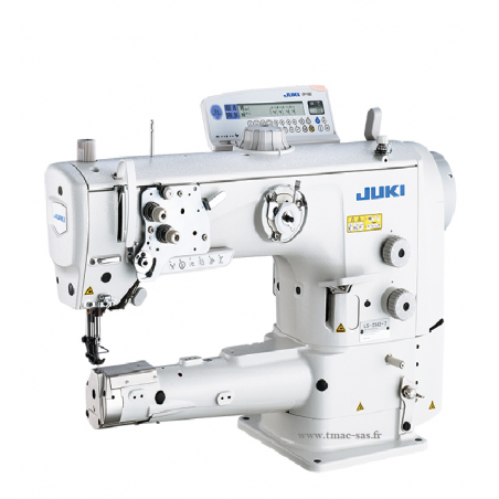 JUKI LS2342 Piqueuse triple entraînement bras à canon 1-aiguille