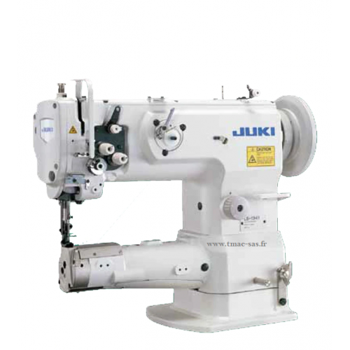 JUKI LS-1340 Piqueuse triple entraînement bras à canon 1-aiguille,