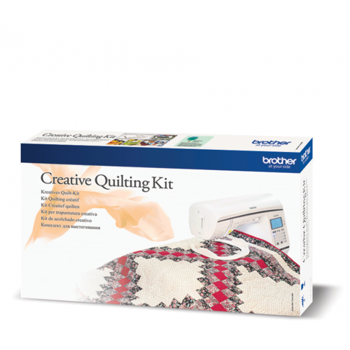 Kit Quilting Brother QKF2 Ouvrez-vous vers de nouvelles créations et adonnez-vous à la passionnante activité du Quilting ! Ce ki