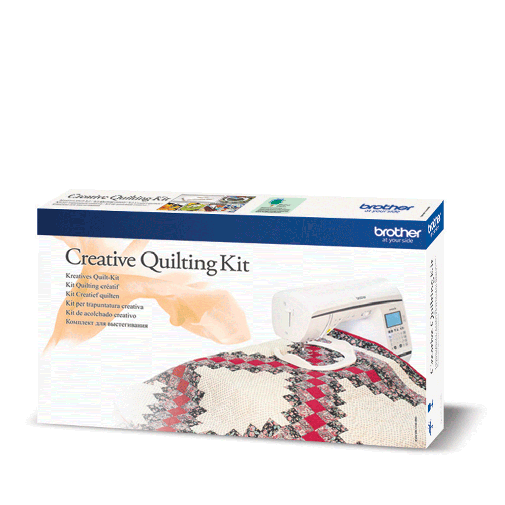 Kit Quilting Brother QKF2 Ouvrez-vous vers de nouvelles créations et adonnez-vous à la passionnante activité du Quilting ! Ce ki