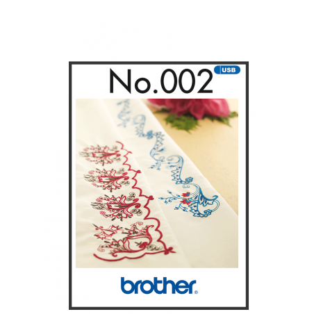 Collection de motifs de broderie n° 2 BLECUSB2