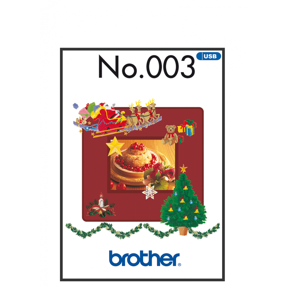 Collection de motifs de broderie n° 3 BLECUSB3