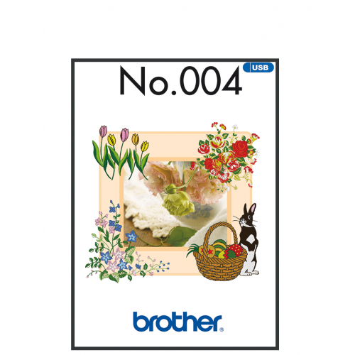 Collection de motifs de broderie n° 4 BLECUSB4
