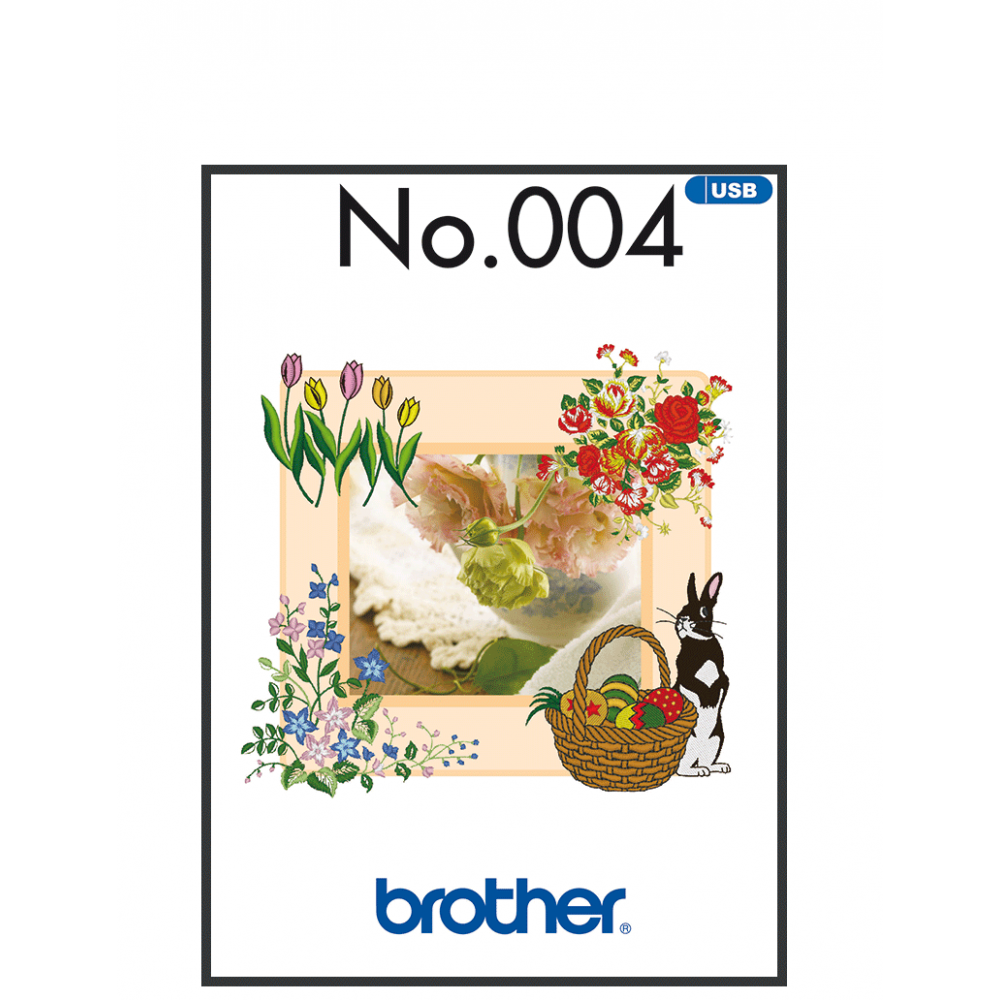 Collection de motifs de broderie n° 4 BLECUSB4