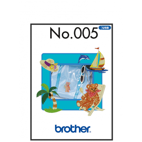 Collection de motifs de broderie n° 5 BLECUSB5