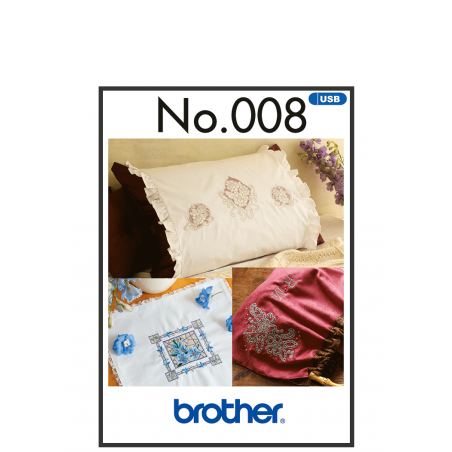 Collection de motifs de broderie n° 8 BLECUSB8