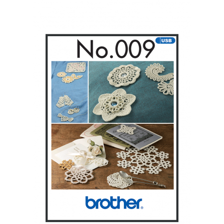 Collection de motifs de broderie n° 9 BLECUSB9