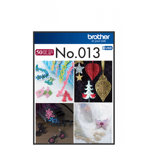Collection de motifs de broderie n° 13 BLECUSB13