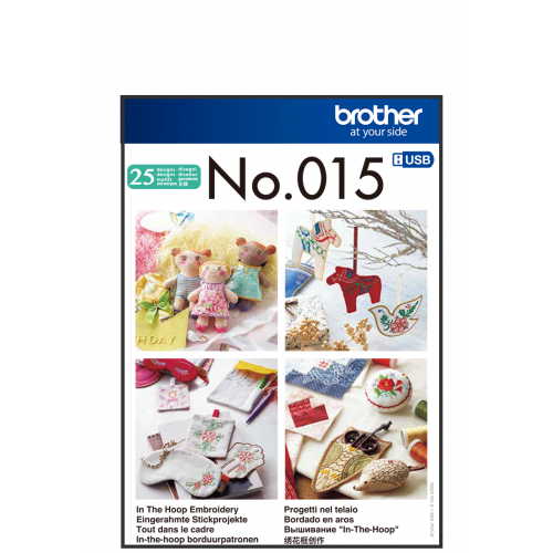 Collection de motifs de broderie n° 15 BLECUSB15