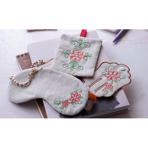 Collection de motifs de broderie n° 15 BLECUSB15