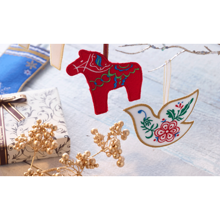 Collection de motifs de broderie n° 15 BLECUSB15