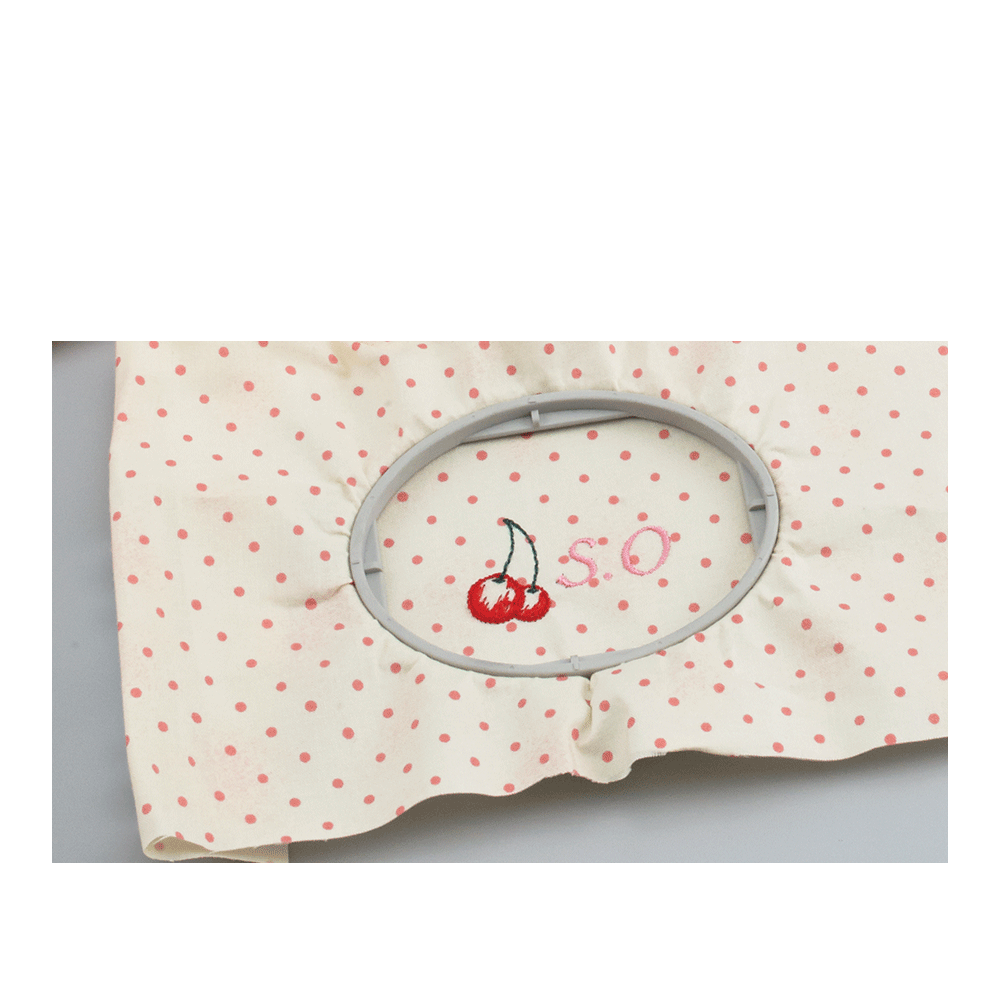 Cadre à broder 2 x 6 cm EF82 pour Brother série F