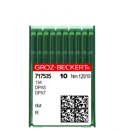 Aiguilles machine à coudre industrielle 134 R 135x5 DPx5 Taille N° 120