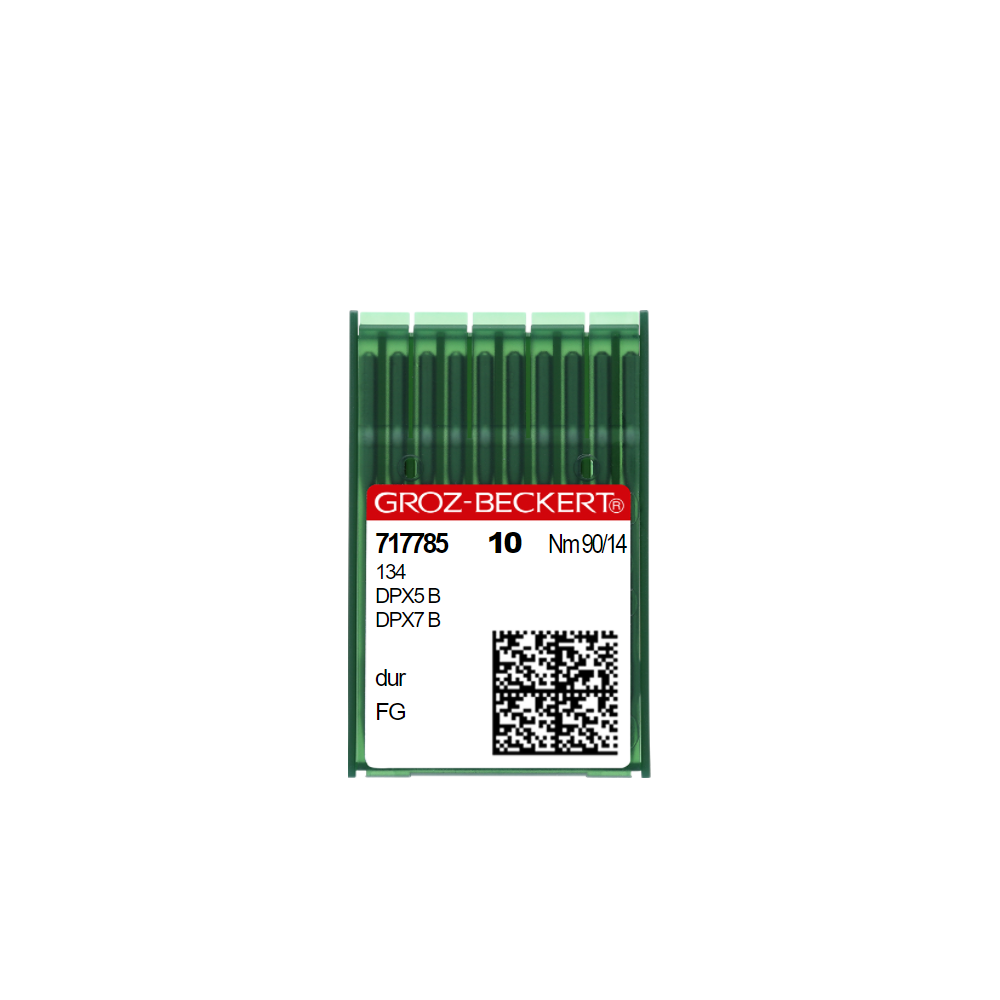 Aiguilles machine à coudre industrielle 134/DPX5/135X5/135X7 SUK FG Taille N° 90 (Boite de 10 aiguilles)