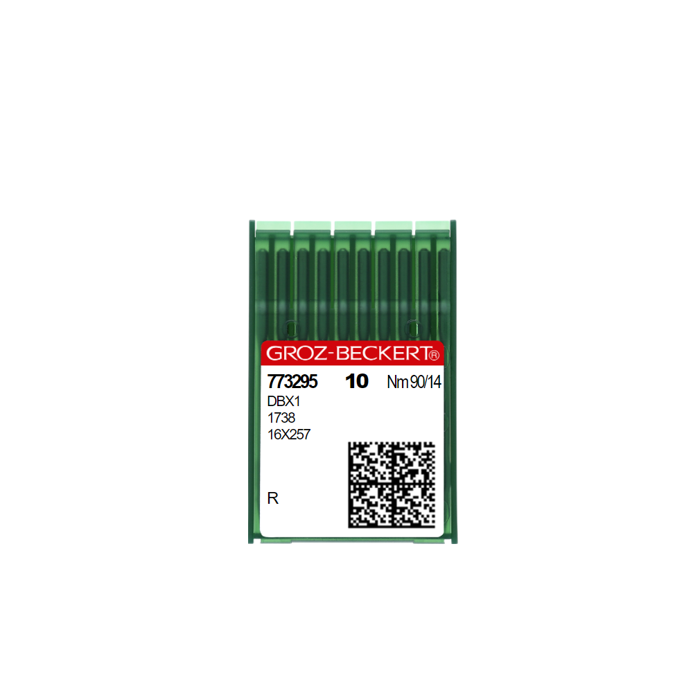 Aiguilles machine à coudre industrielle DBX1/1738/16X257/71X1 R Taille N° 90 (Boite de 10 aiguilles)