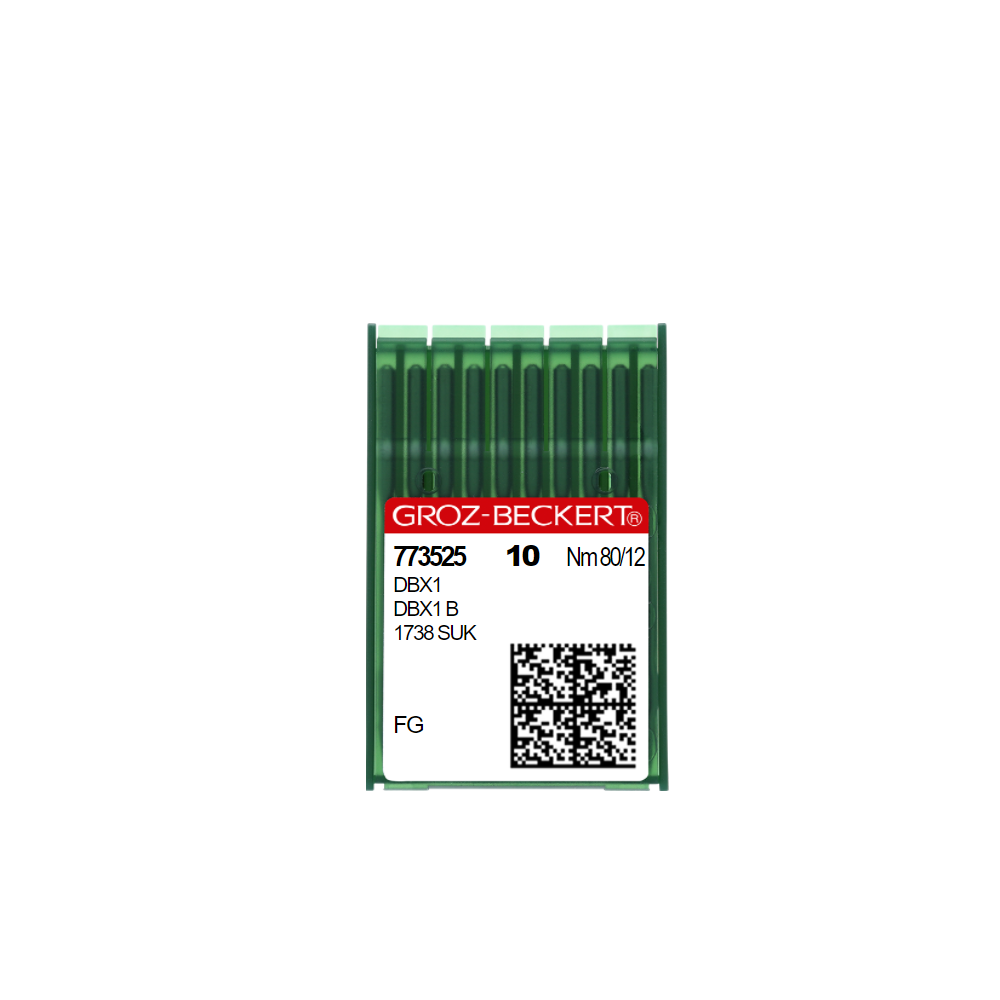 Aiguilles machine à coudre industrielle DBX1/1738/16X257 FG/SUK Taille N° 80