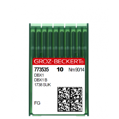 Aiguilles machine à coudre industrielle DBX1/1738/16X257 FG/SUK Taille N° 90