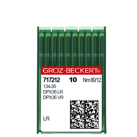 Aiguille 134-35 LR Pour machine triple entrainement Taille n° 80