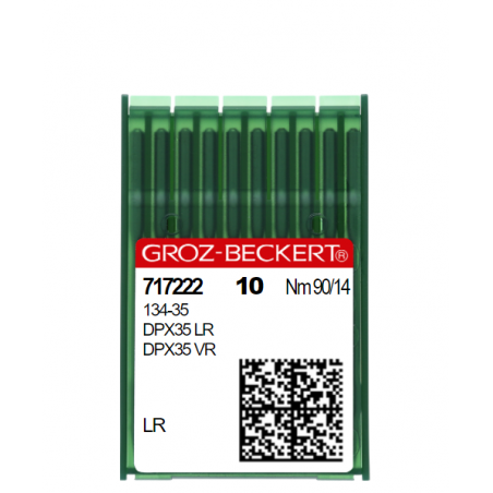 Aiguille 134-35 LR Pour machine triple entrainement