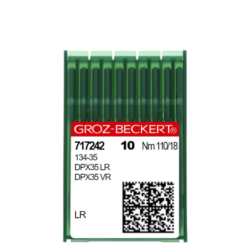 Aiguille 134-35 LR Pour machine triple entrainement Taille n° 110