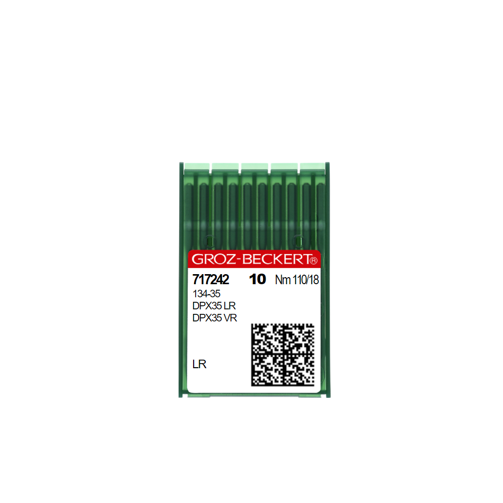 Aiguille 134-35 LR Pour machine triple entrainement Taille n° 110