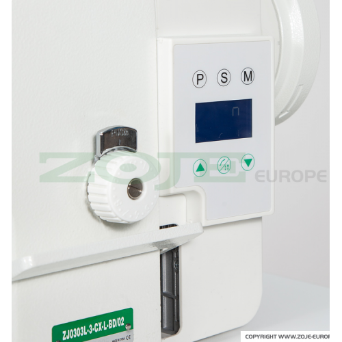 ZOJE ZJ0303L-3-BD Machine à coudre double entrainement