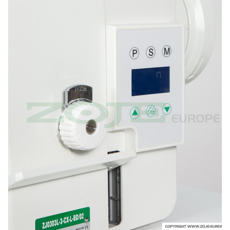 ZOJE ZJ0303L-3-BD Machine à coudre double entrainement