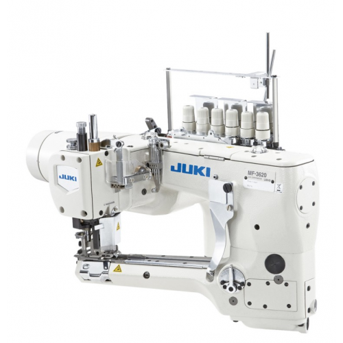 JUKI MF3620 Machine flatlock – flatseamerMachine flat lock JUKI 4 aiguilles 6 fils avec point de recouvrement
