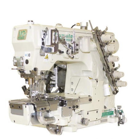 YAMATO VG3721-8F Machine à recouvrement supérieur et inférieur avec couteau raseur
