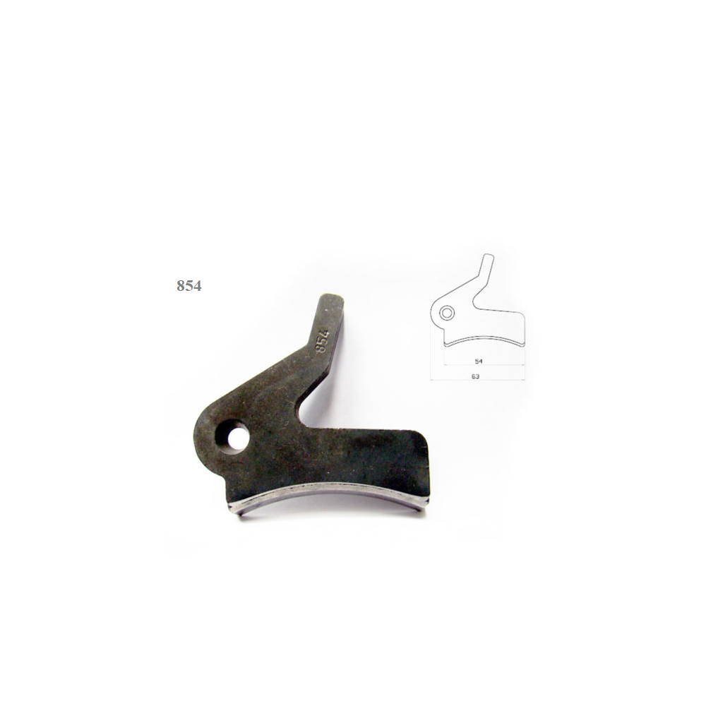 Fratelli Alberti 854 PIED-PRESSEUR MM. 50