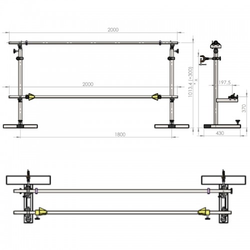 DEROULEUR DE TISSU LS-1