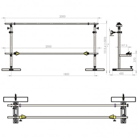 DEROULEUR DE TISSU LS-1
