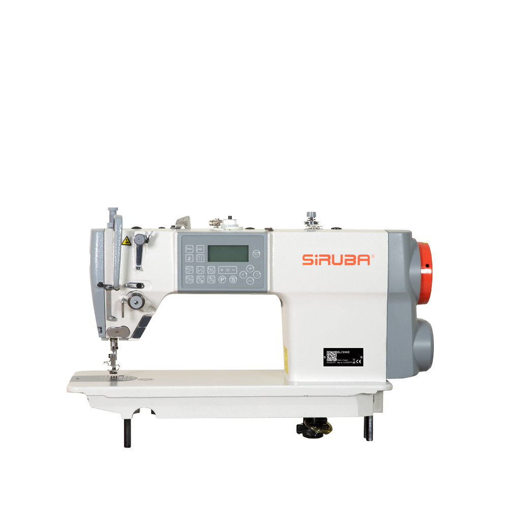 SIRUBA DL7200C Machine à point noué 1 aiguille direct-drive avec coupe-fil