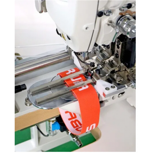 SIRUBA ASP-EBJ100 est une machine automatique d'assemblage de bandes élastiques plat dans des circuits fermés