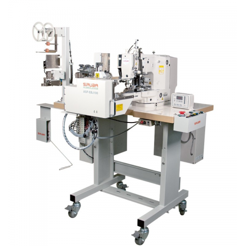 SIRUBA ASP-EBJ100 est une machine automatique d'assemblage de bandes élastiques plat dans des circuits fermés